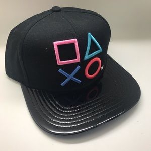PlayStation Button Logo Snapback